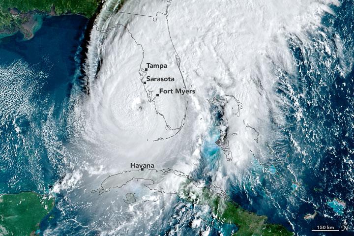 Details of hurricane Ian’s aftermath captured with new remote sensing method